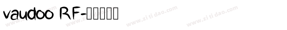 vaudoo RF字体转换